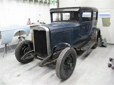 1929 chevy sheet metal parts|1929 Chevy sedan restoration.